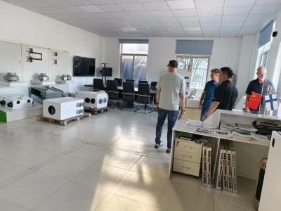 Foreign Customers Visited Enchoy (Suzhou) Ventilation System Co., Ltd., Openi...