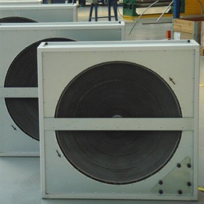 Rotary Heat Wheel with Self Clean Device